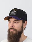 Бейсболка GOORIN BROTHERS арт. 101-2002 (черный / фиолетовый)
